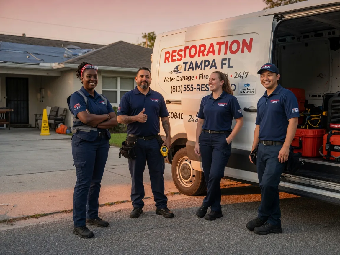 Water Damage Restoration company in Florien, LA